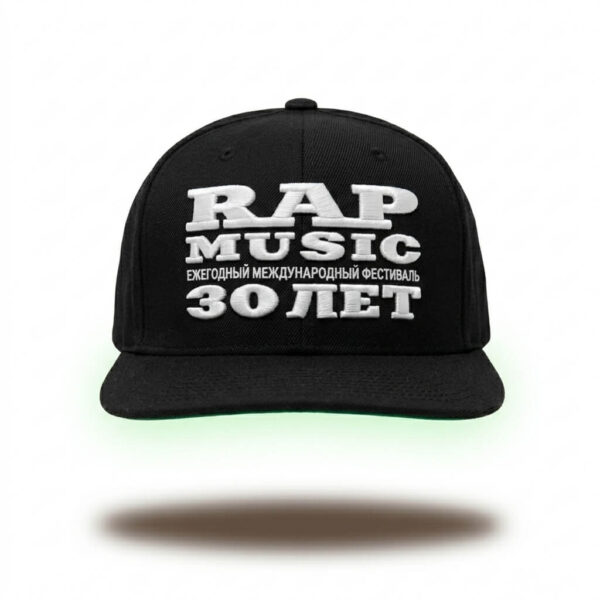 Бейсболка "Rap Music 30 лет!"