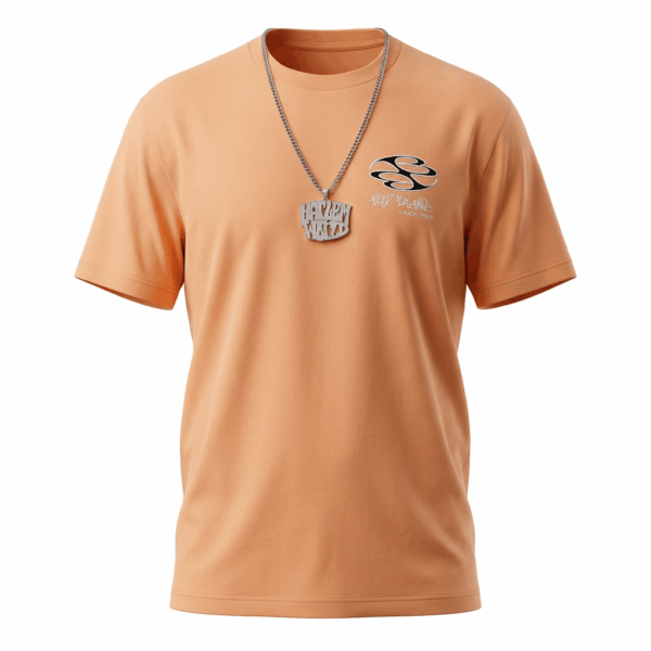 8b6e957c2853d9f785b99507175a55b0e76944e3e381f441b3357f67fe8fdbb9 Тишот "Bad Balance Classic Apricot"